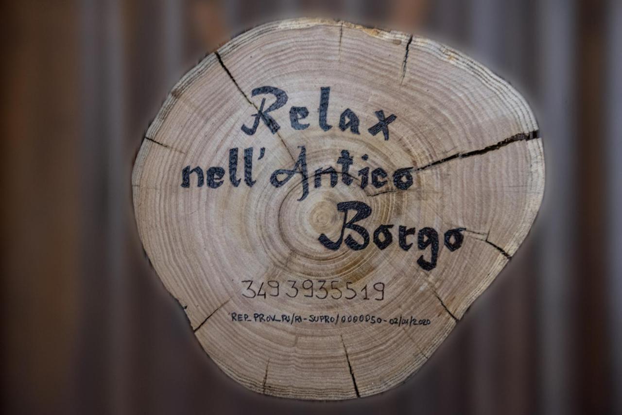 Relax Nell' Antico Borgo Villa Casperia Dış mekan fotoğraf